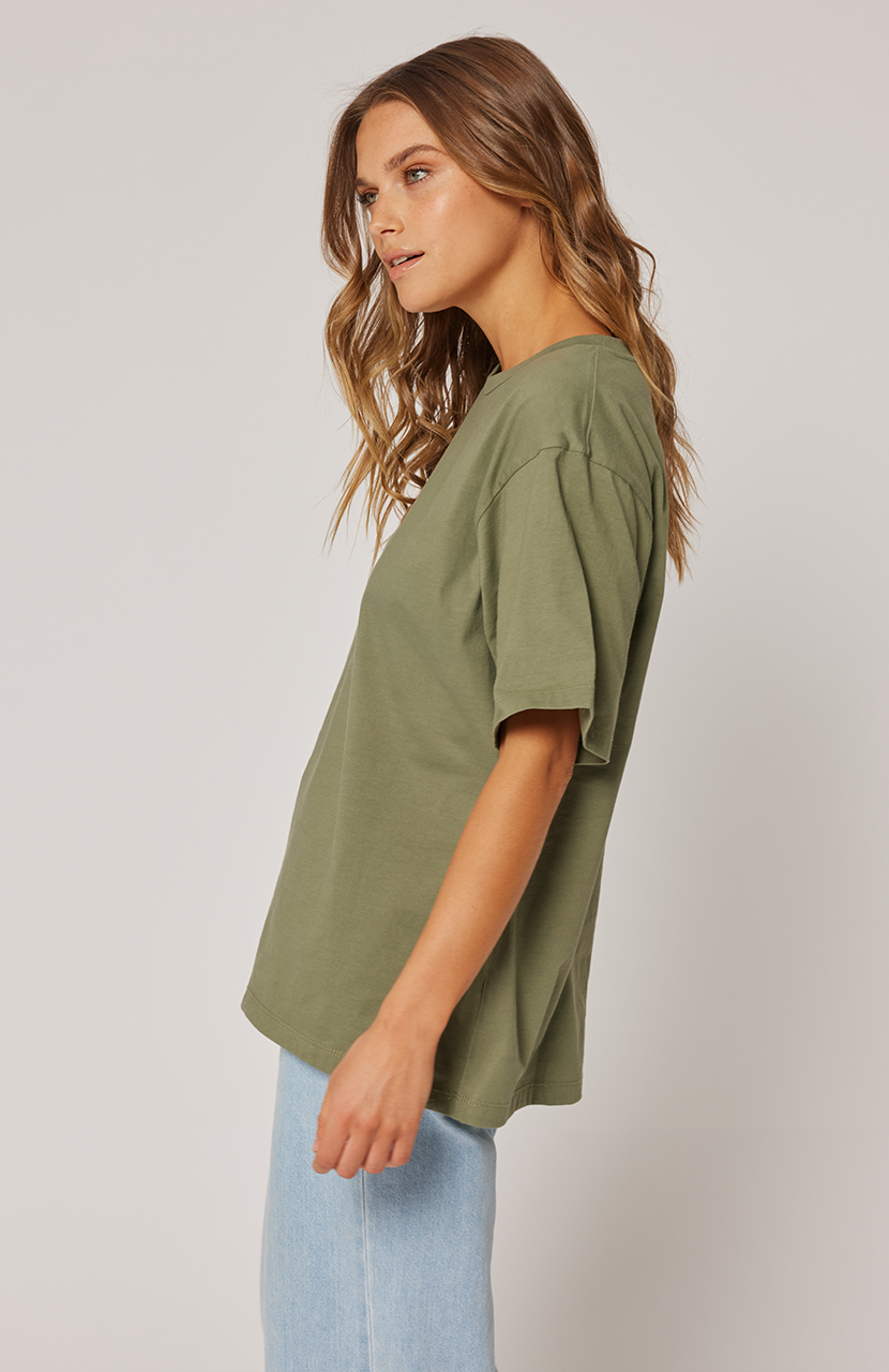 Marlie Tee - Khaki - JL & CO. boutique 