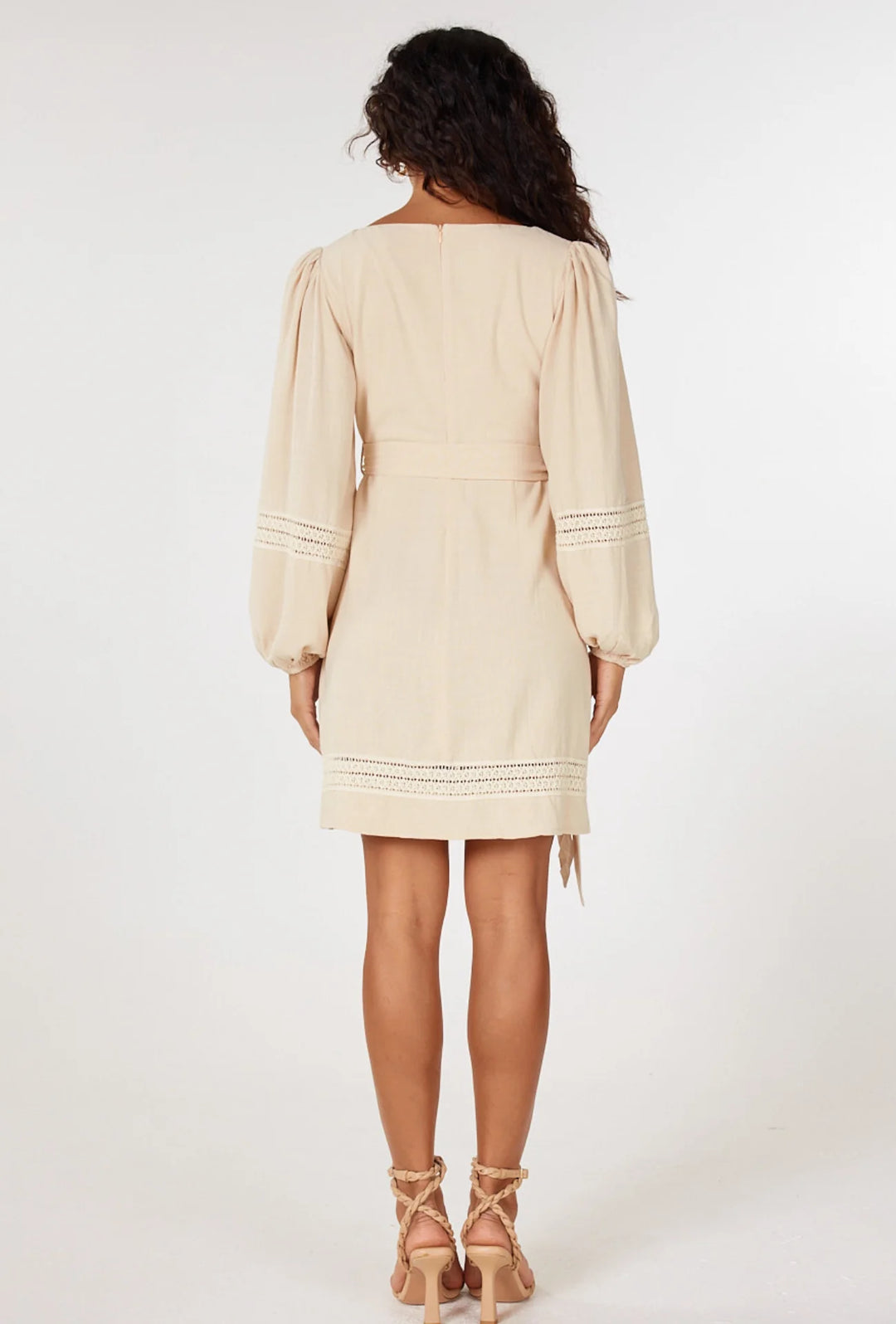 OPAL MINI DRESS - SAND - JL & CO. boutique 