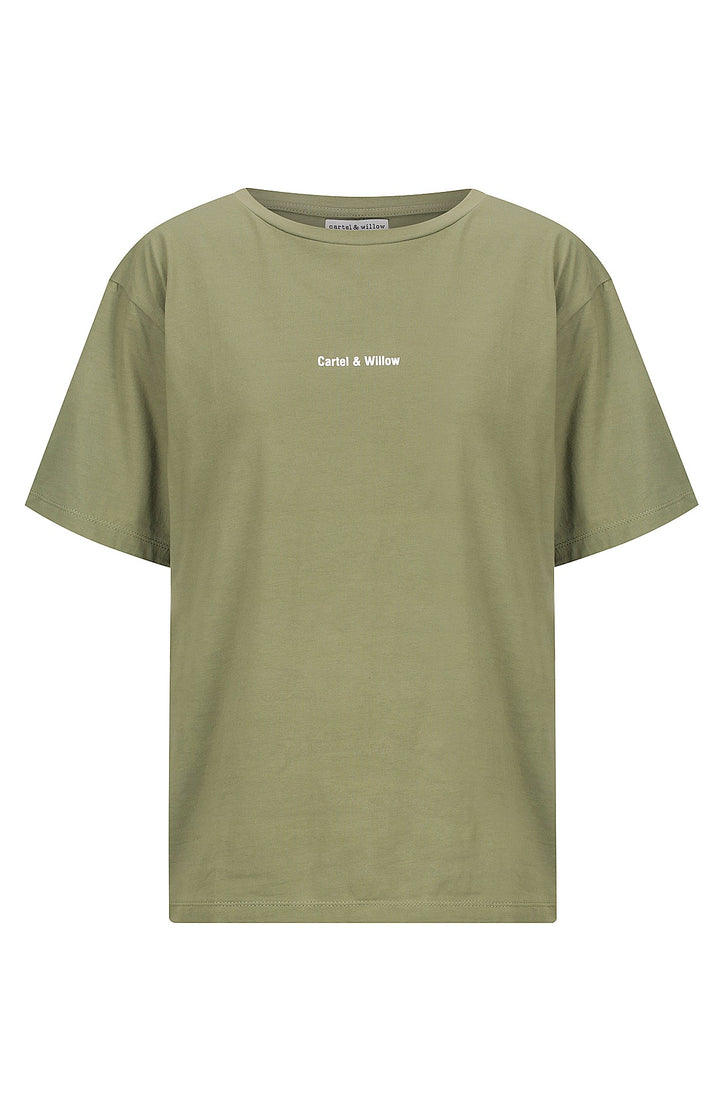 Marlie Tee - Khaki - JL & CO. boutique 