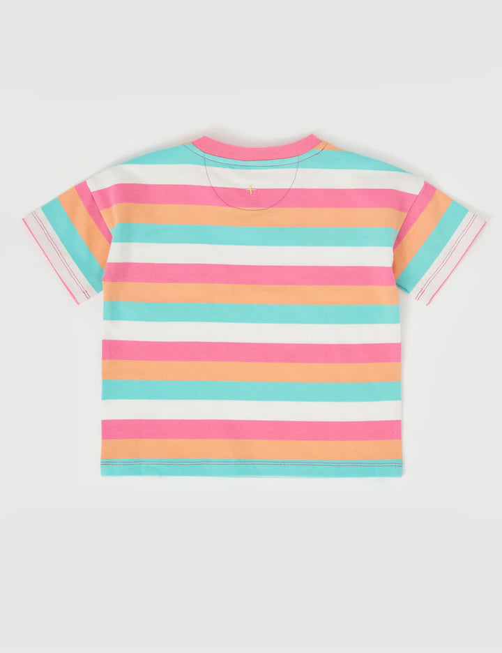 Beach Club Stripe T-Shirt Summer Stripe