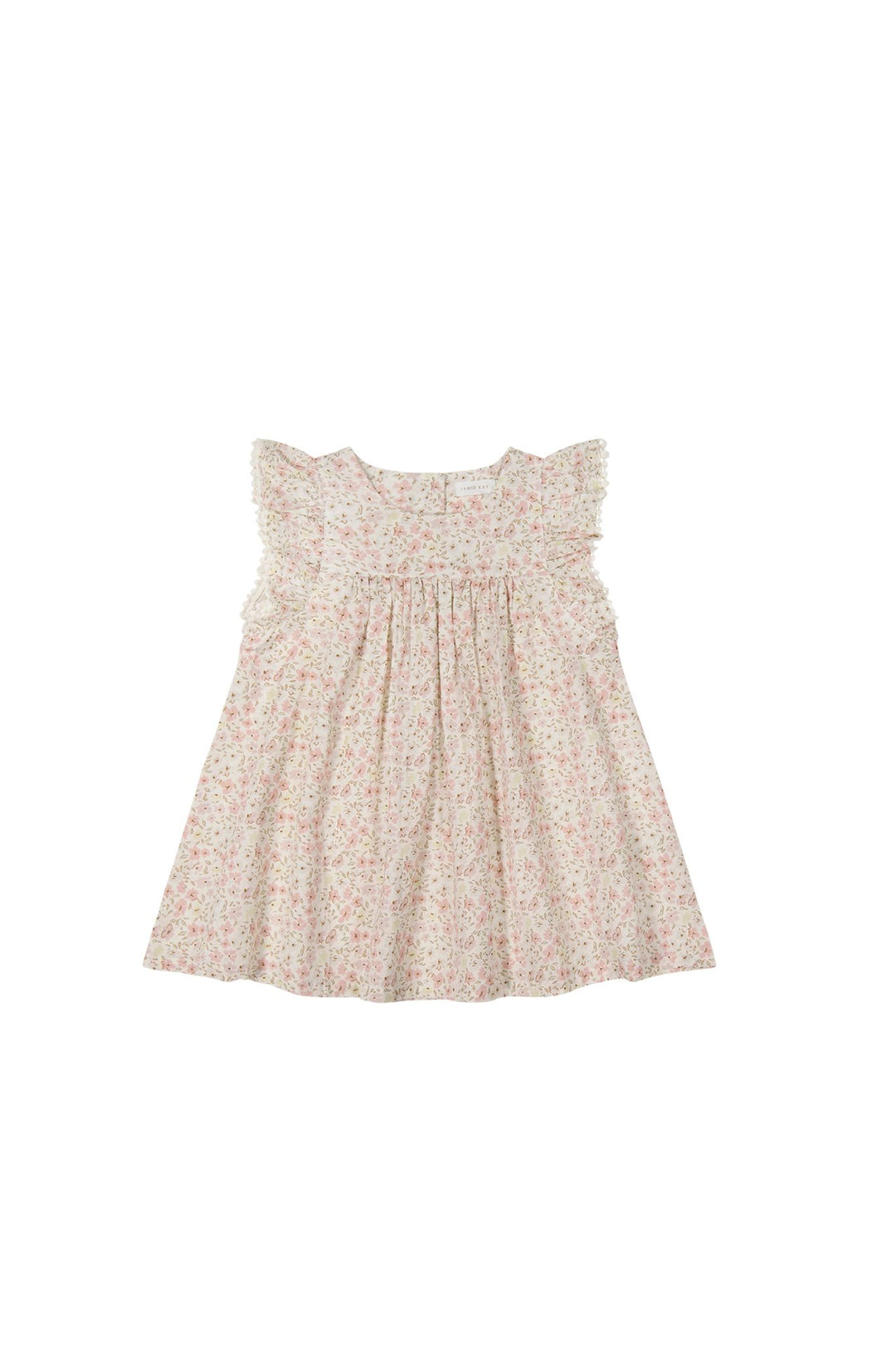 Organic Cotton Eleanor Dress - Fifi Floral - JL & CO. boutique 