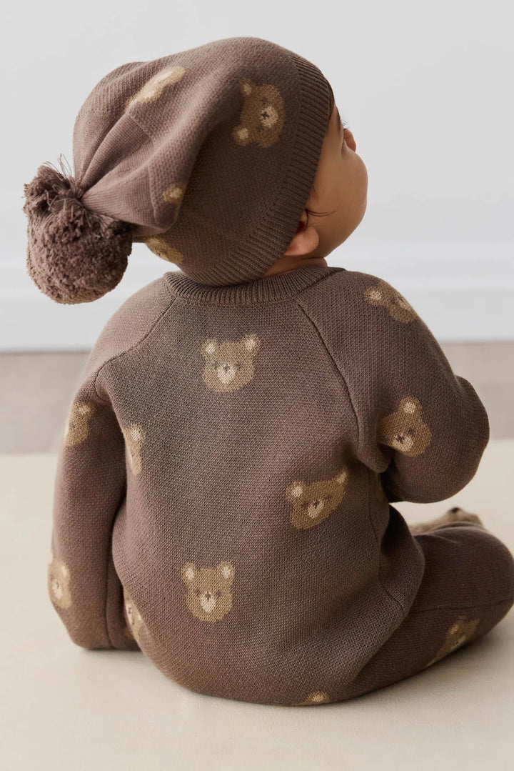 Marlow onepiece - Bobbie bear brownie - JL & CO. boutique 