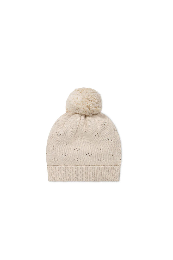 Alette Beanie - Light Oatmeal Marle - JL & CO. boutique 