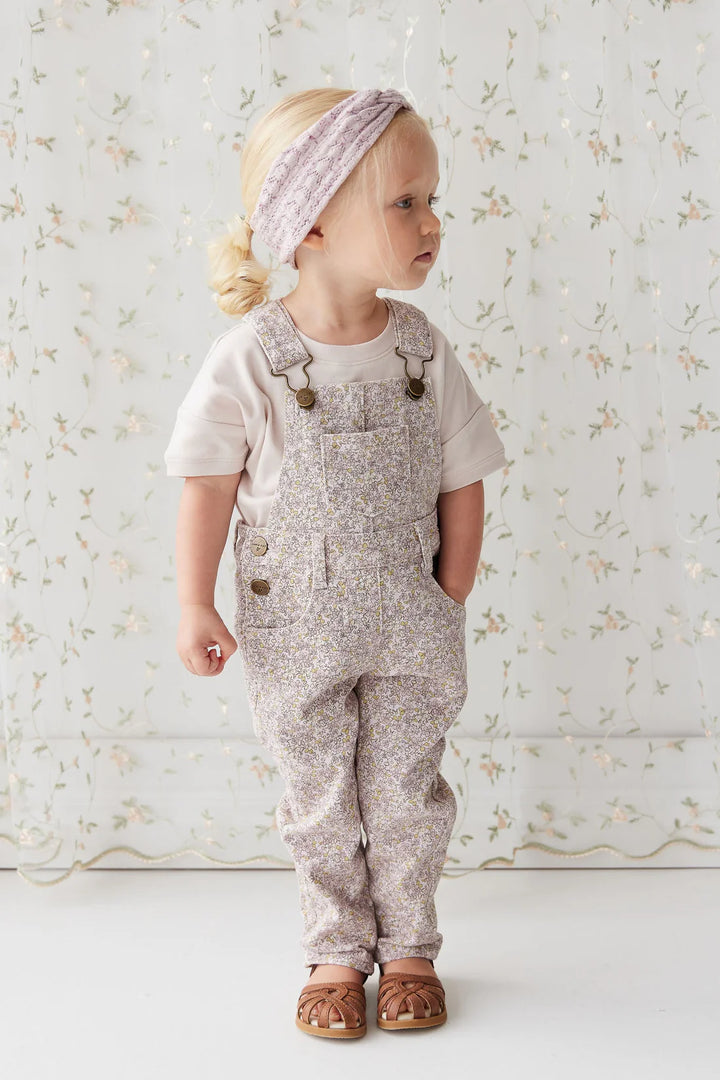 Jordie Cotton Twill Overall - Chloe Lilac - JL & CO. boutique 