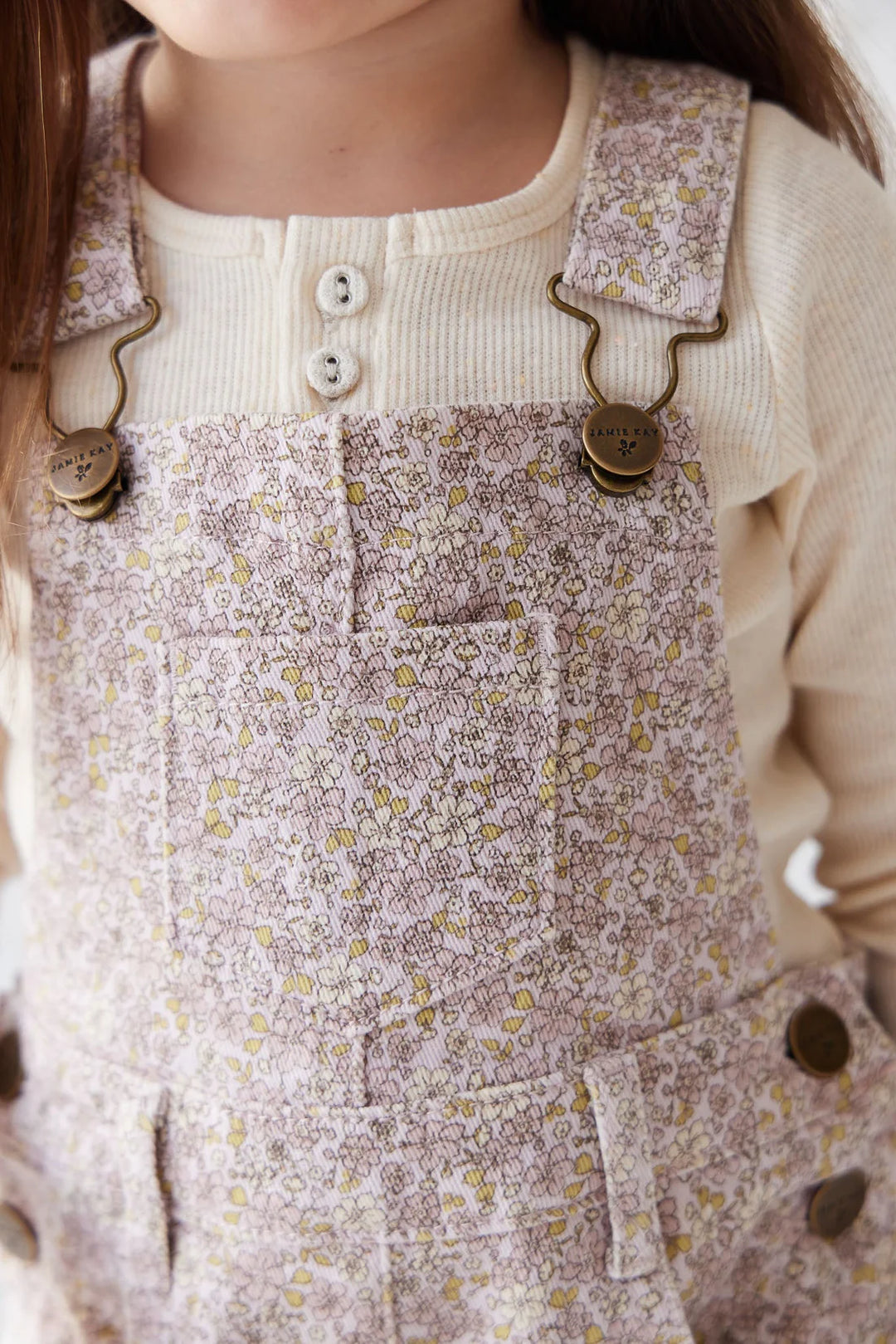 Jordie Cotton Twill Overall - Chloe Lilac - JL & CO. boutique 