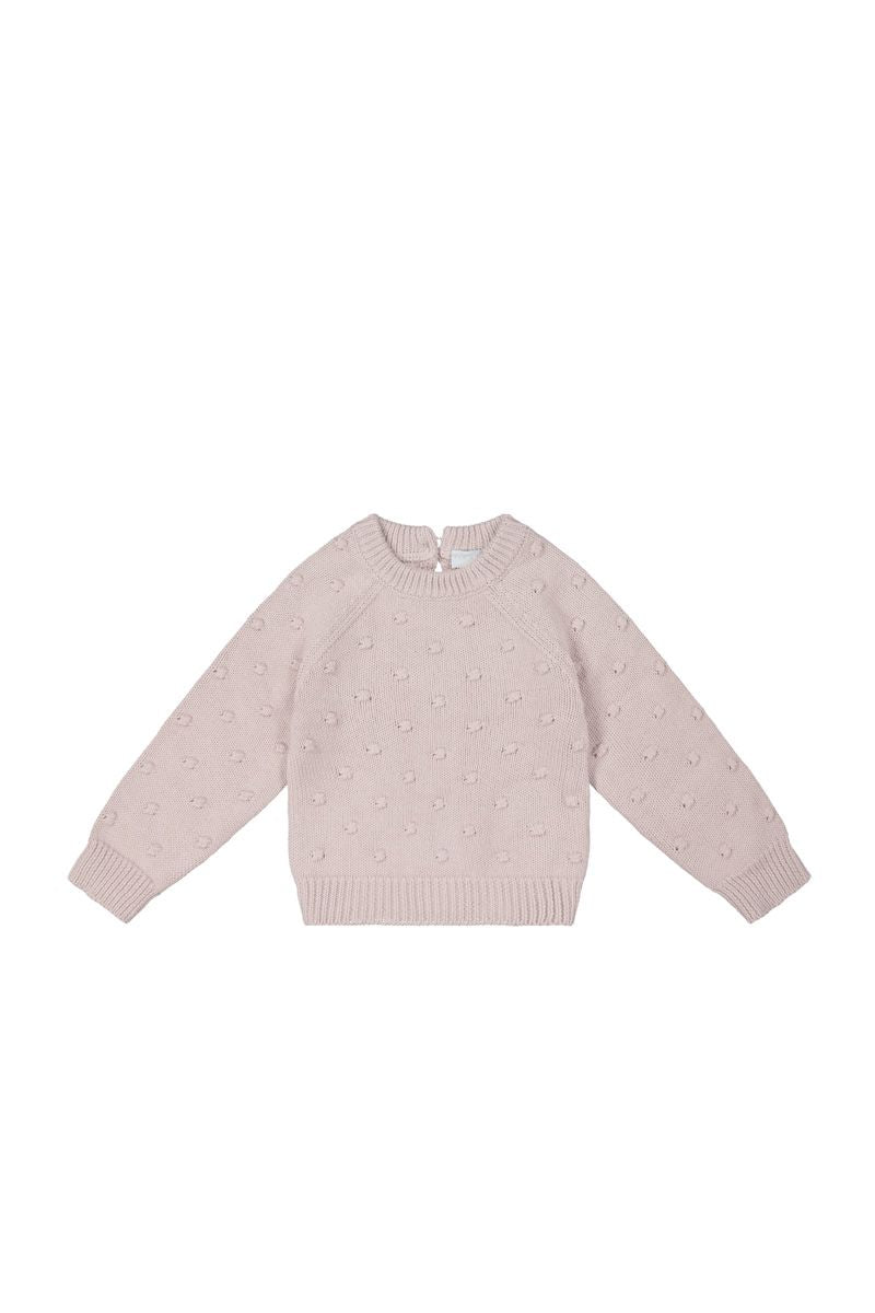 Dotty knit - rosebud - JL & CO. boutique 