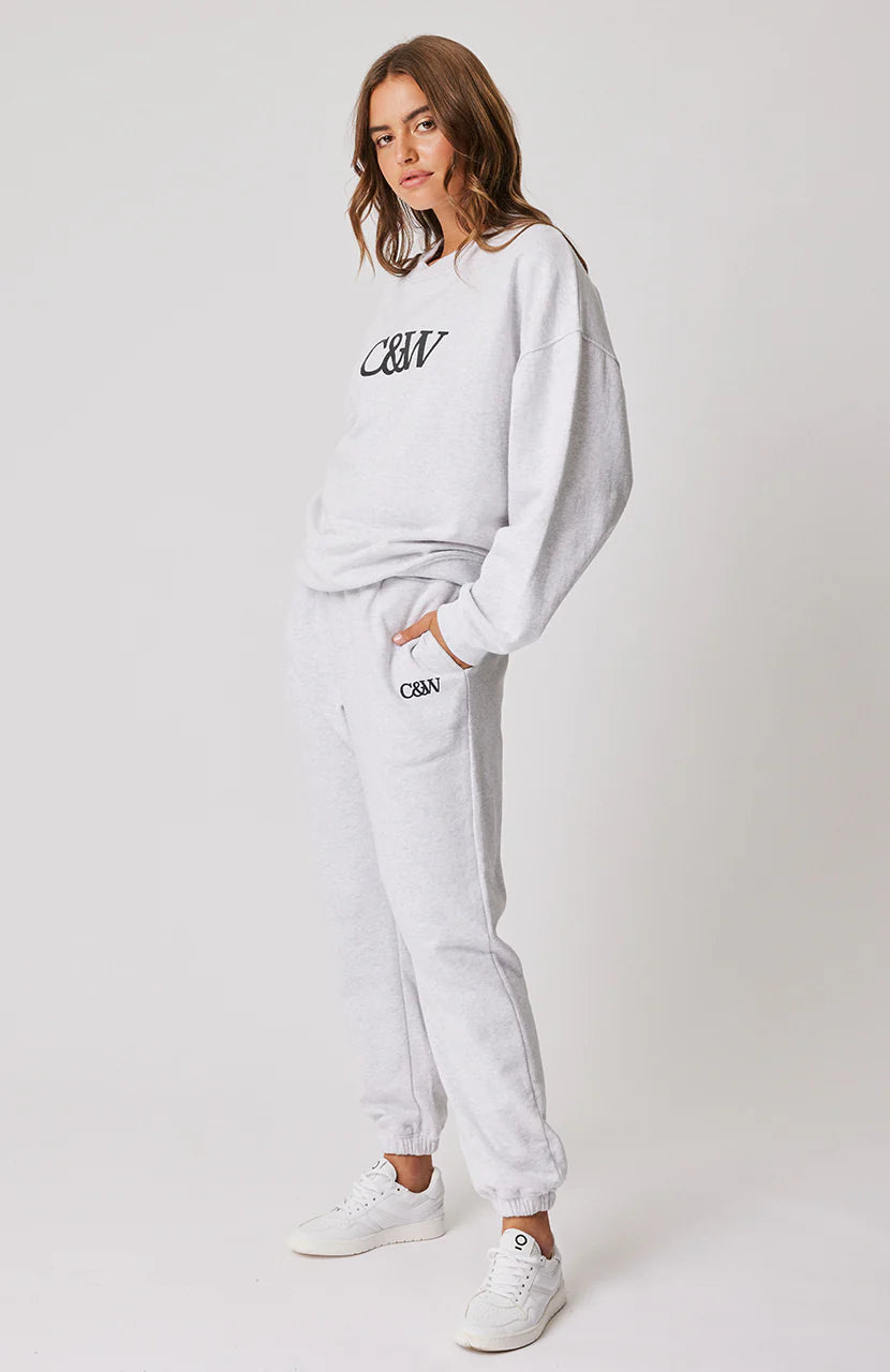 Nina Sweater - Grey Marle - JL & CO. boutique 