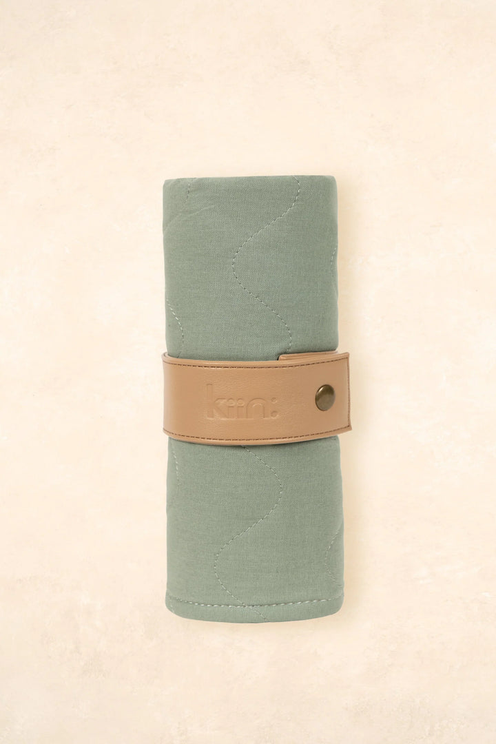 Luxe Travel Change Mat - eucalyptus