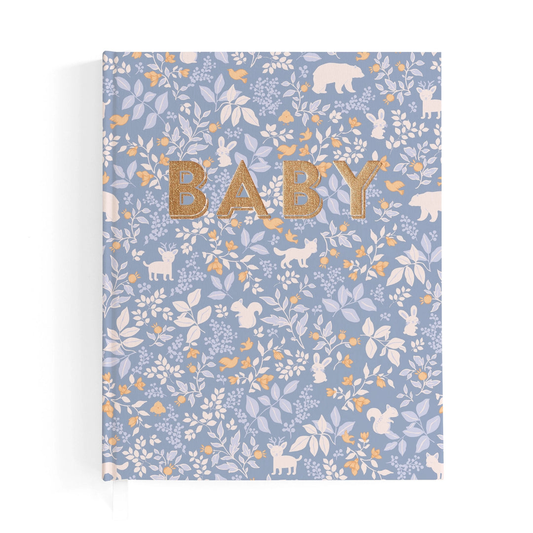 Baby Book Forest Friends Cornflower Boxed