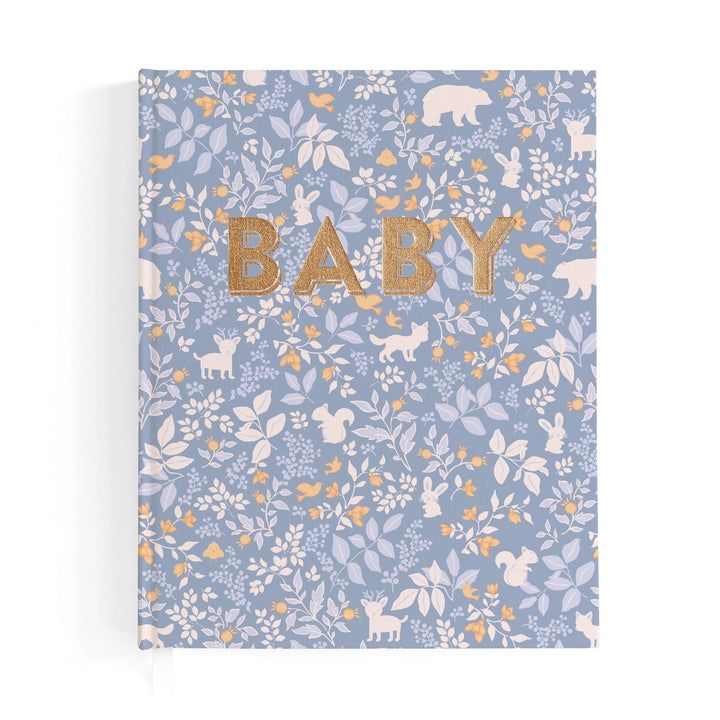 Baby Book Forest Friends Cornflower Boxed