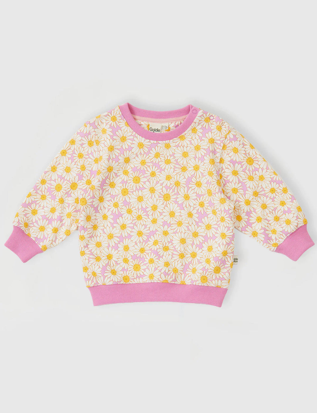 DAISY MEADOW RELAXED TERRY SWEATER - JL & CO. boutique 