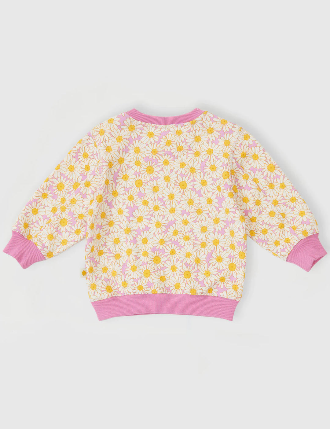 DAISY MEADOW RELAXED TERRY SWEATER - JL & CO. boutique 