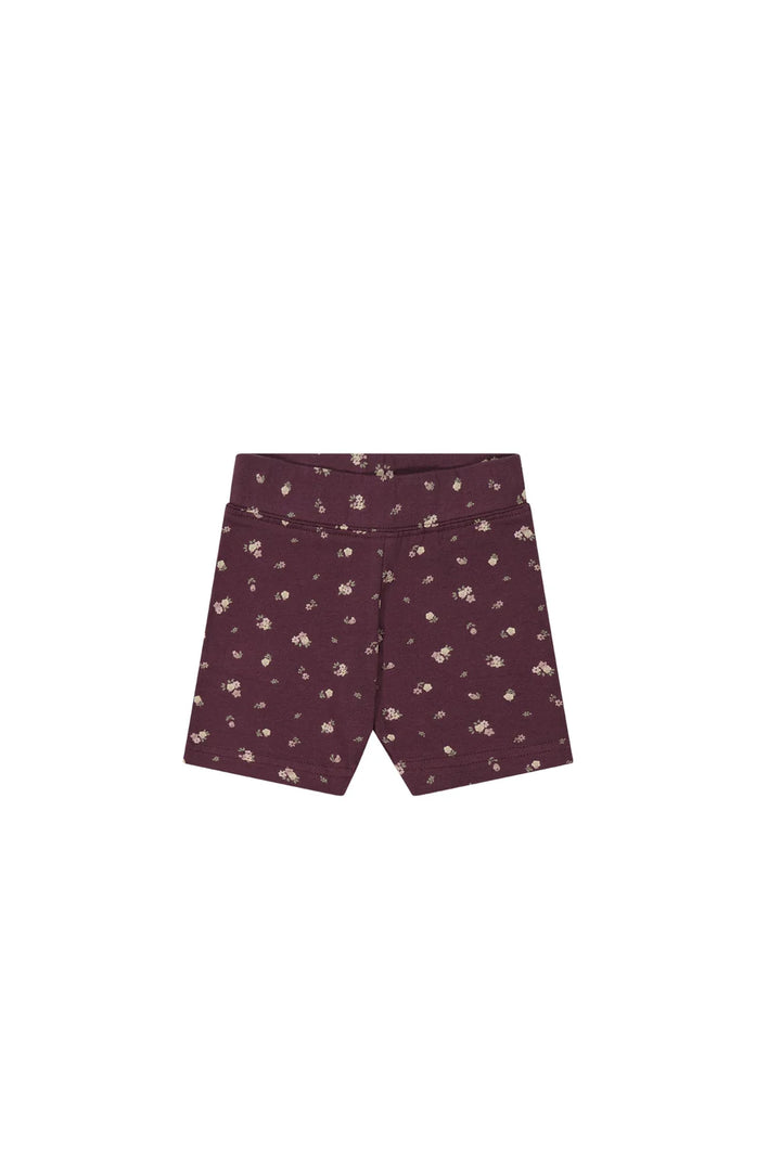 Organic Cotton Everyday Bike Short - Irina Fig - JL & CO. boutique 