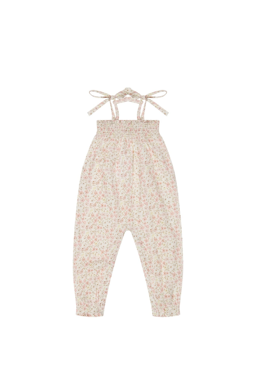Organic Cotton Summer Playsuit - Fifi Floral - JL & CO. boutique 