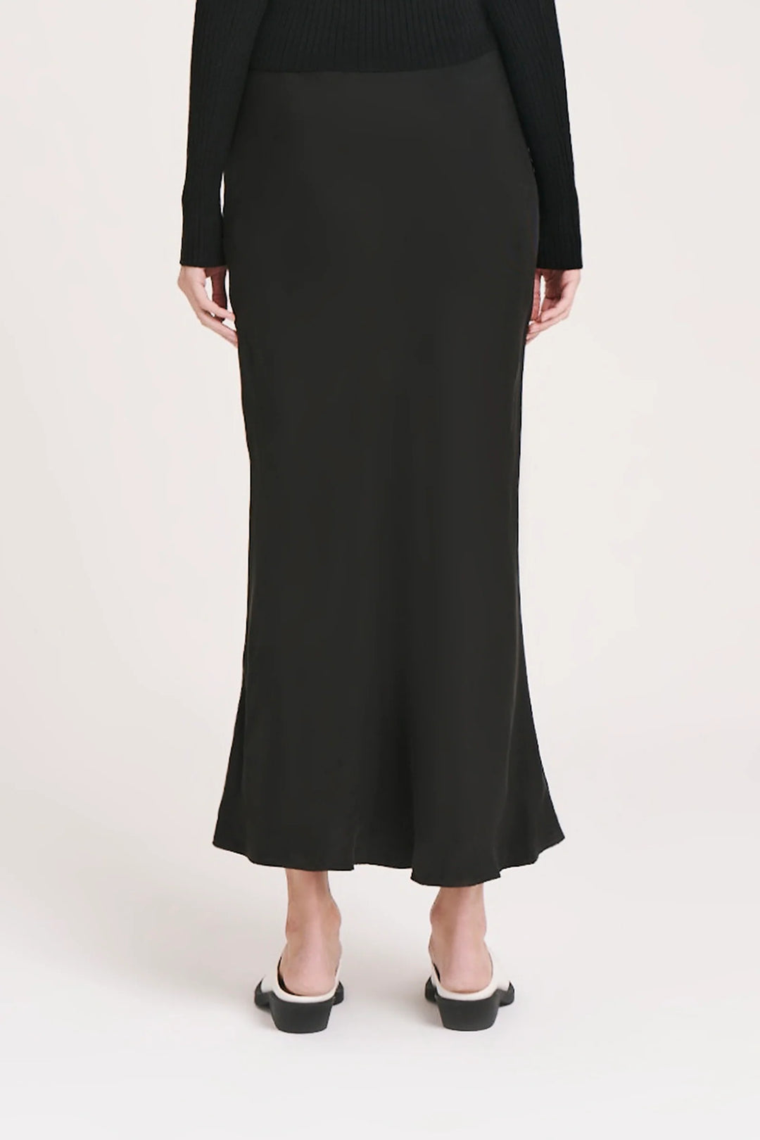Nude Lucy Ines Cupro Skirt - Black - JL & CO. boutique 