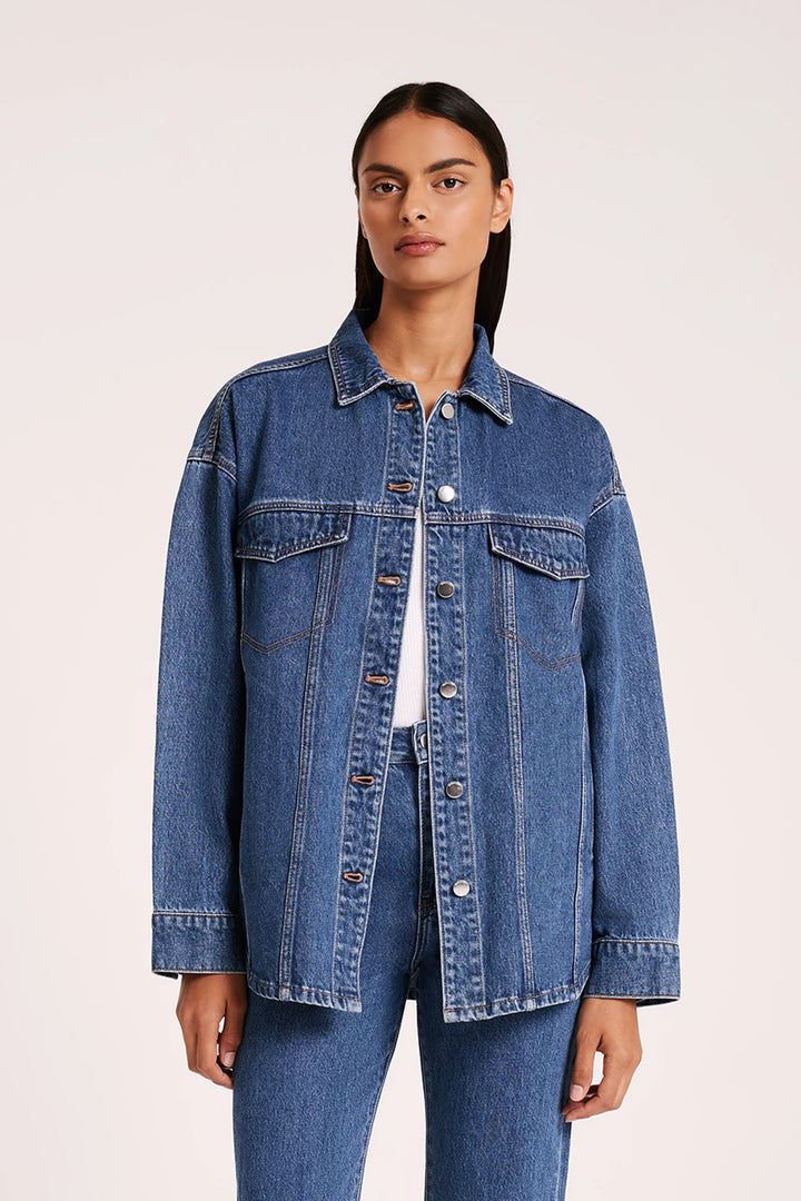 Organic Denim Jacket - JL & CO. boutique 