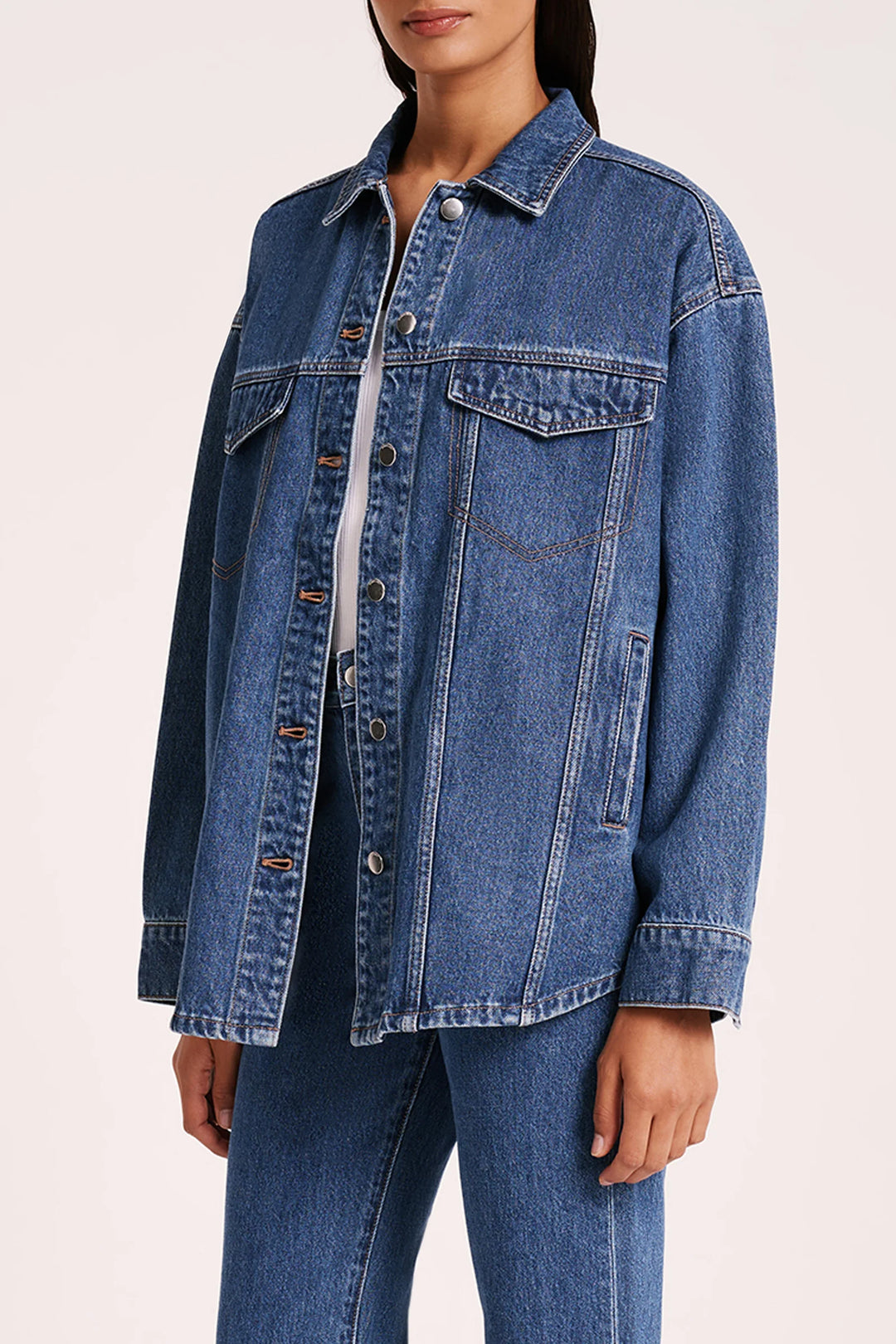 Organic Denim Jacket - JL & CO. boutique 