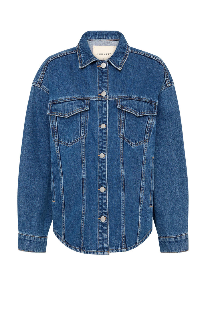 Organic Denim Jacket - JL & CO. boutique 