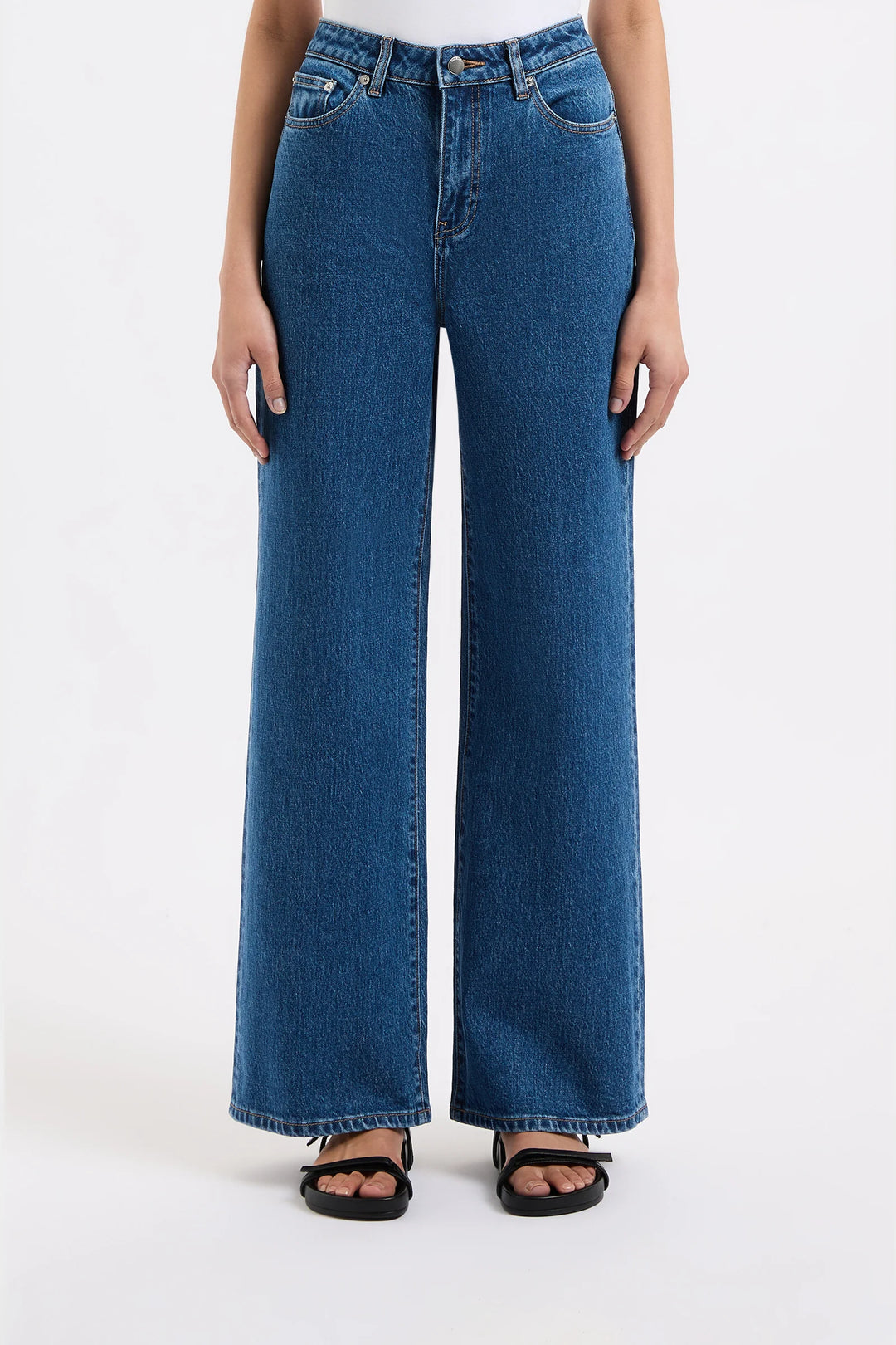 Organic Stretch Wide Leg Jean - JL & CO. boutique 