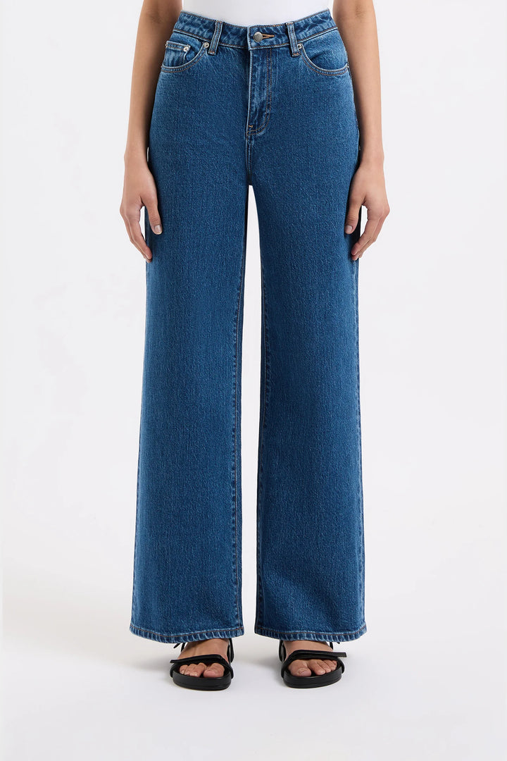 Organic Stretch Wide Leg Jean - JL & CO. boutique 