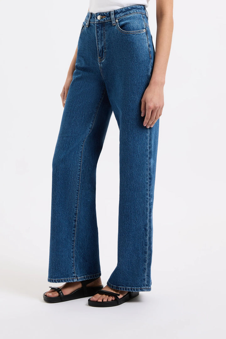 Organic Stretch Wide Leg Jean - JL & CO. boutique 