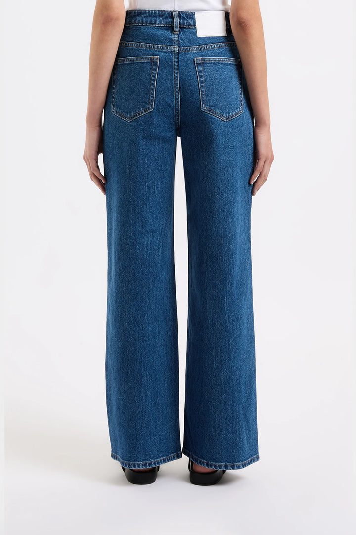 Organic Stretch Wide Leg Jean - JL & CO. boutique 