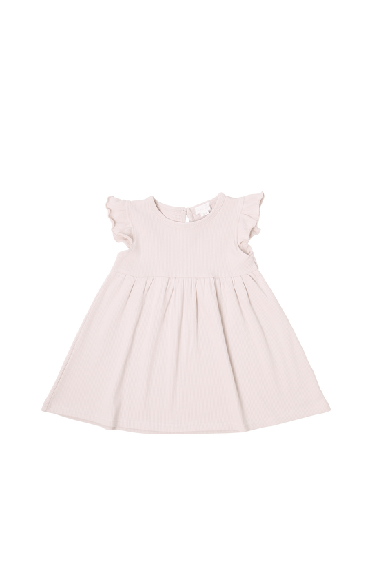 organic cotton ada dress - sweet pink