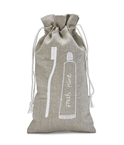 toothbrush bag-ecru