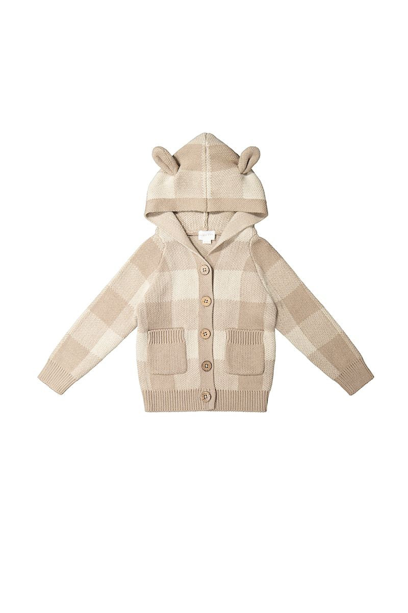 check bear cardigan - arthur jacquard - JL & CO. boutique 